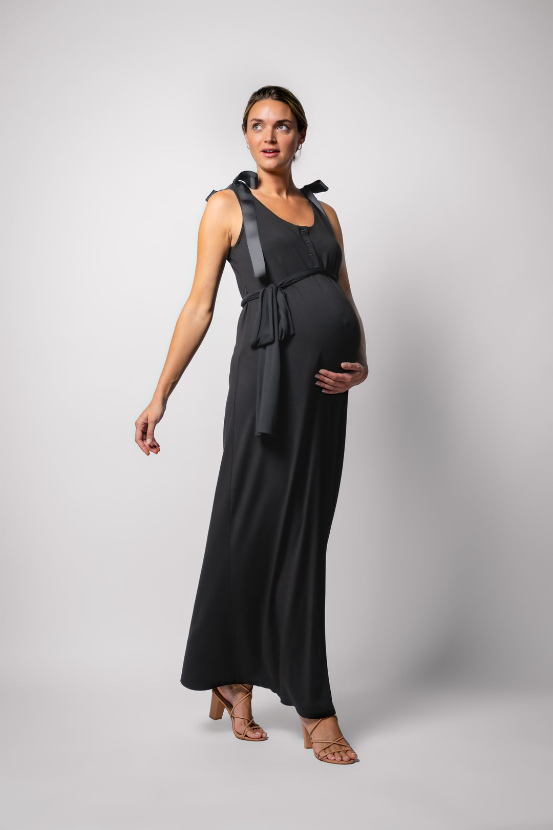 Cosette Maternity The Charlotte Balletcore Maternity & Nursing Dress